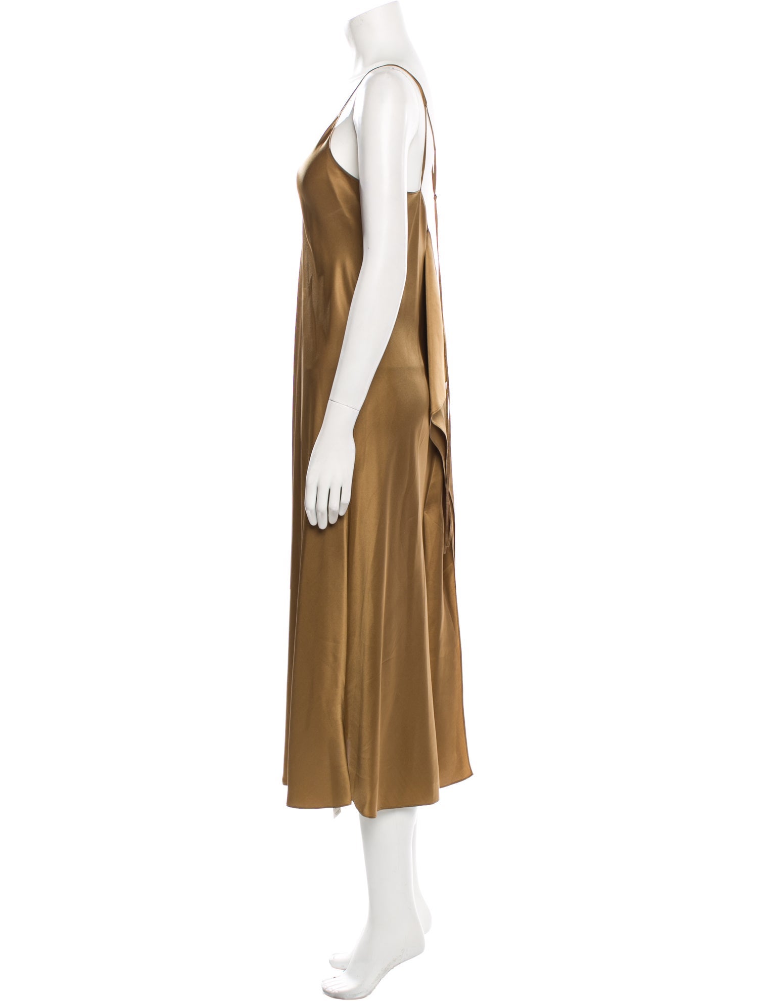 Helmut Lang Silk Long Dress