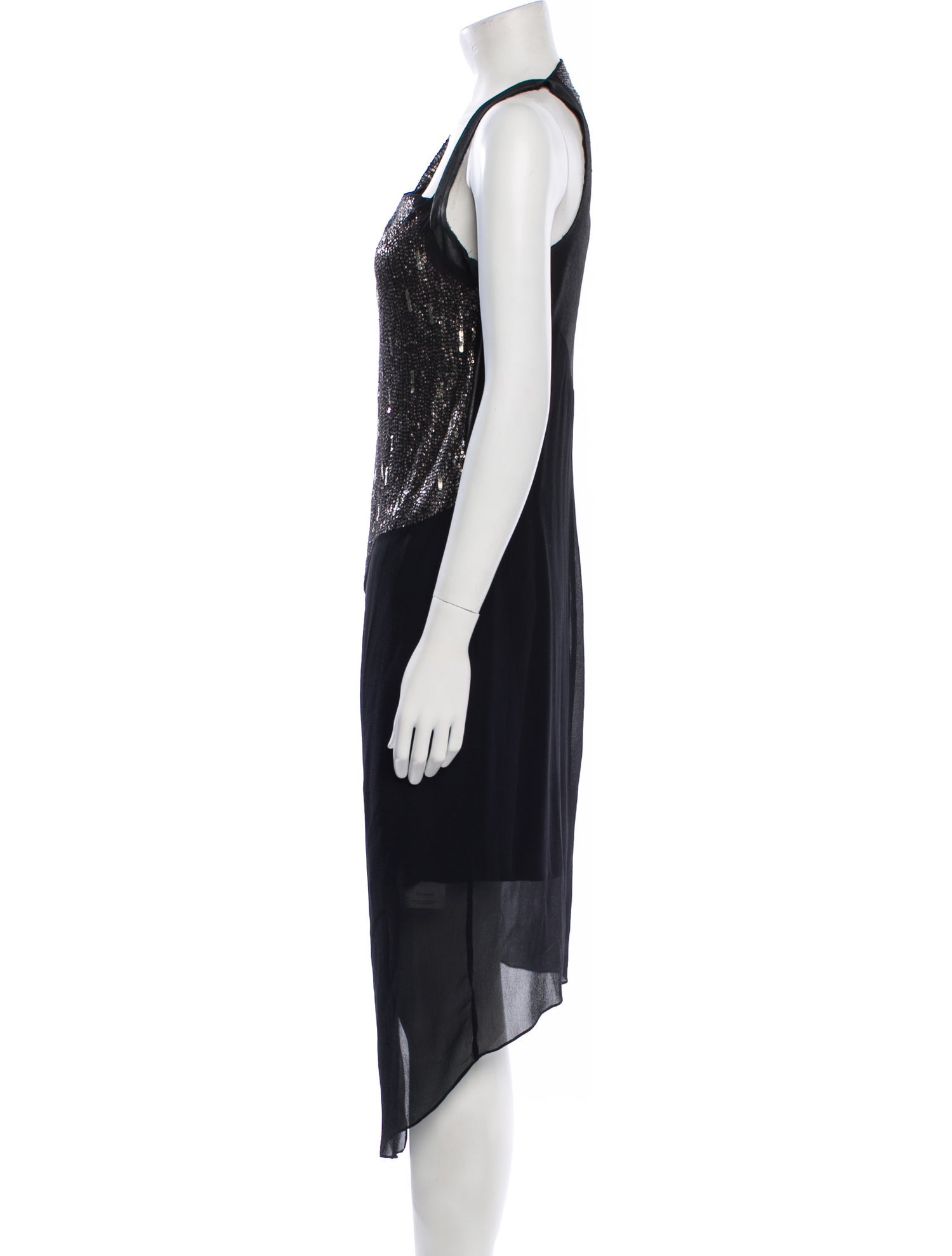 Helmut Lang Silk Long Dress