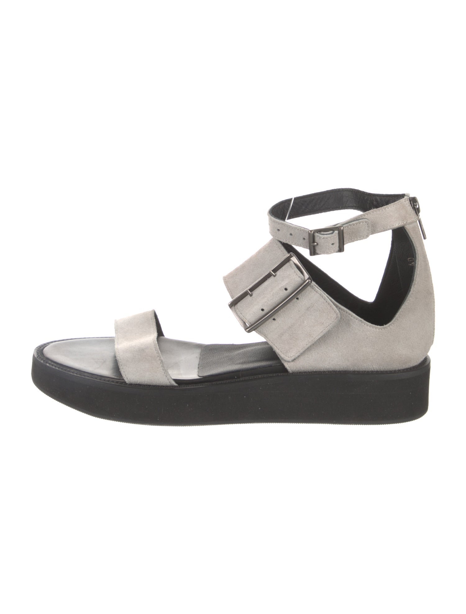 Helmut Lang Suede Sandals