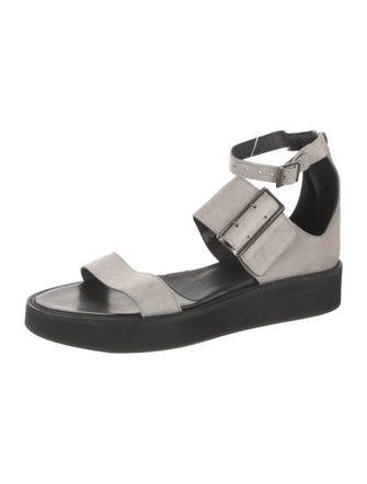 Helmut Lang Suede Sandals