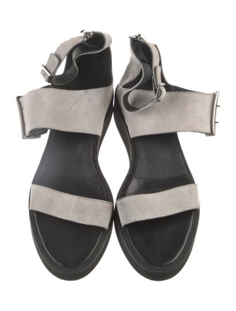 Helmut Lang Suede Sandals