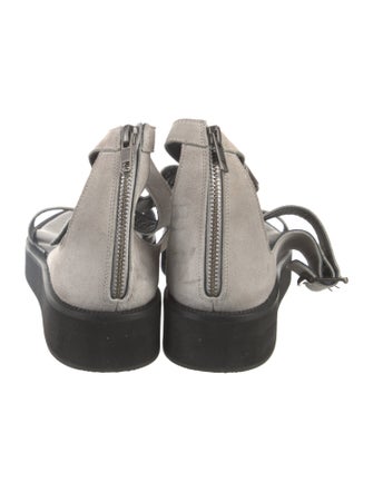 Helmut Lang Suede Sandals
