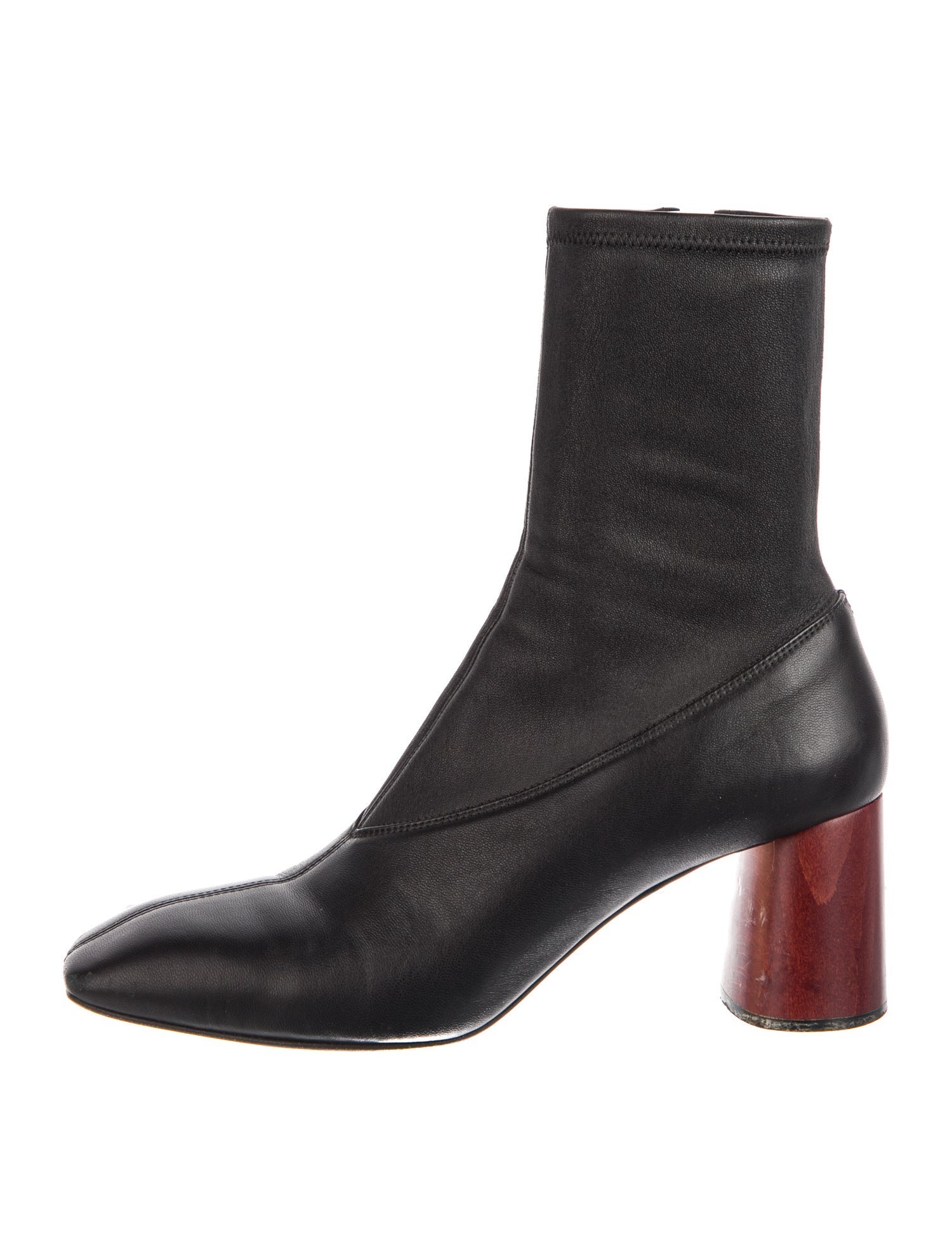 Helmut Lang Leather Sock Boots