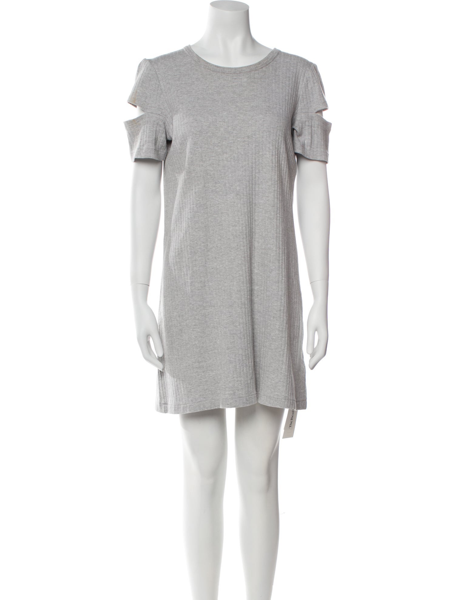 Helmut Lang Scoop Neck Mini Dress