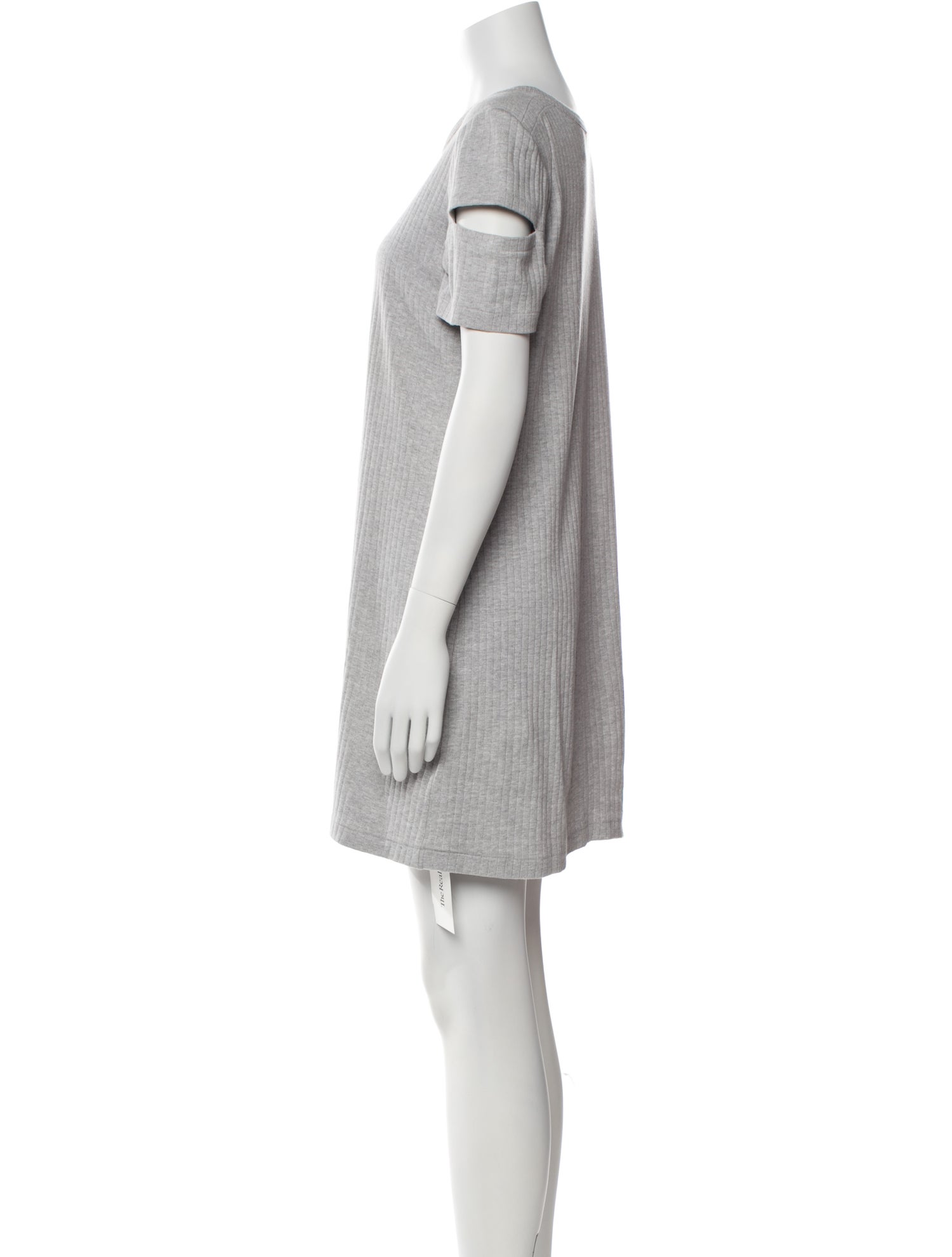 Helmut Lang Scoop Neck Mini Dress