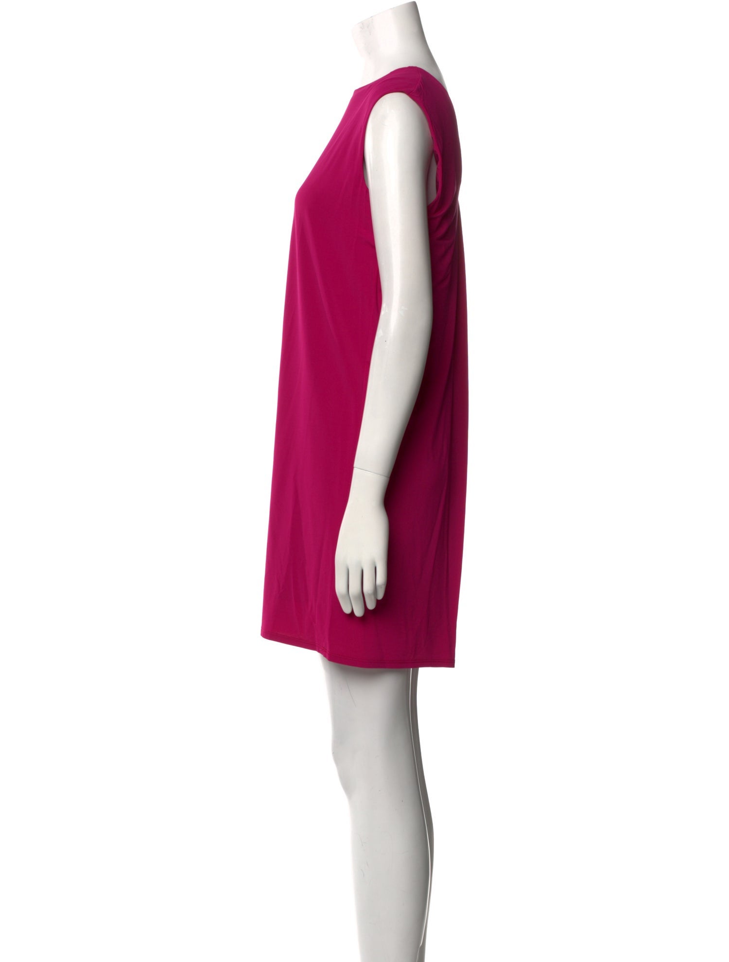 Helmut Lang Crew Neck Mini Dress