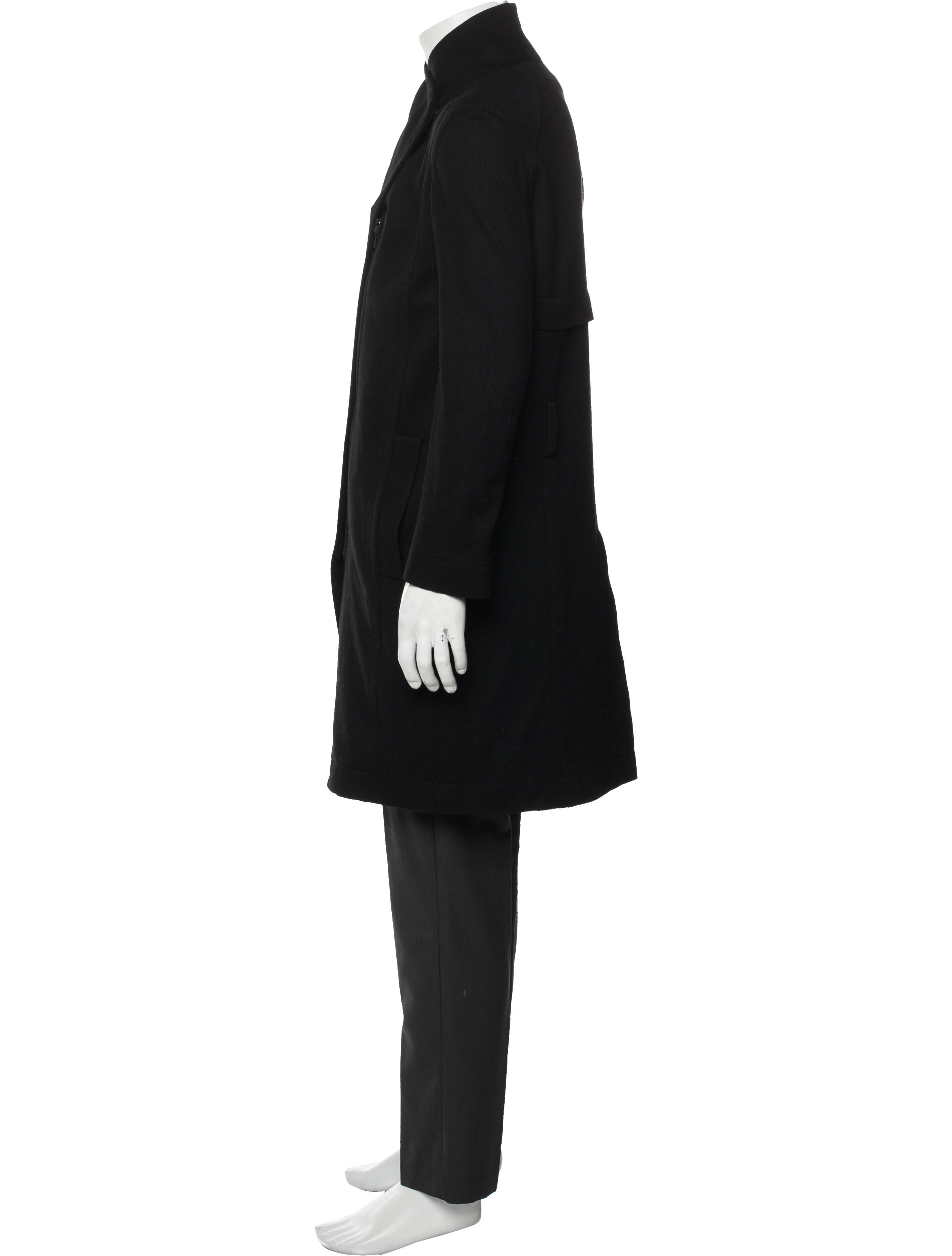 Helmut Lang Wool Overcoat