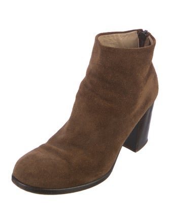 Helmut Lang Suede Boots