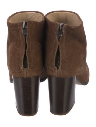 Helmut Lang Suede Boots
