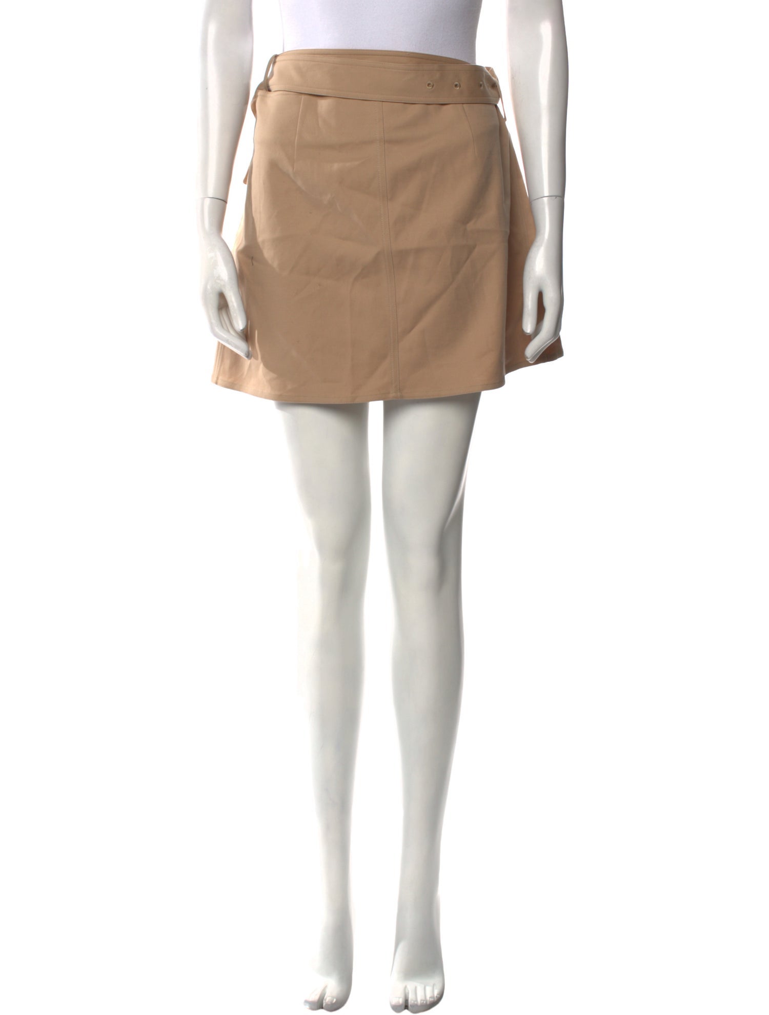 Helmut Lang Pleated Accents Mini Skirt w/ Tags