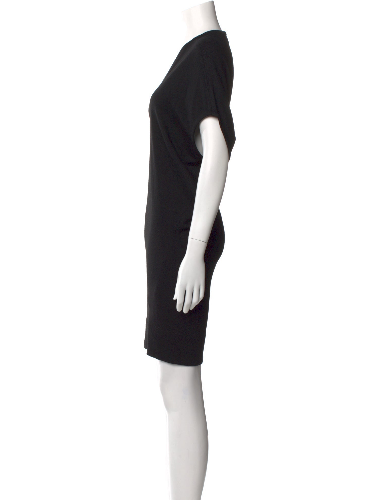 Helmut Lang Wool Knee-Length Dress