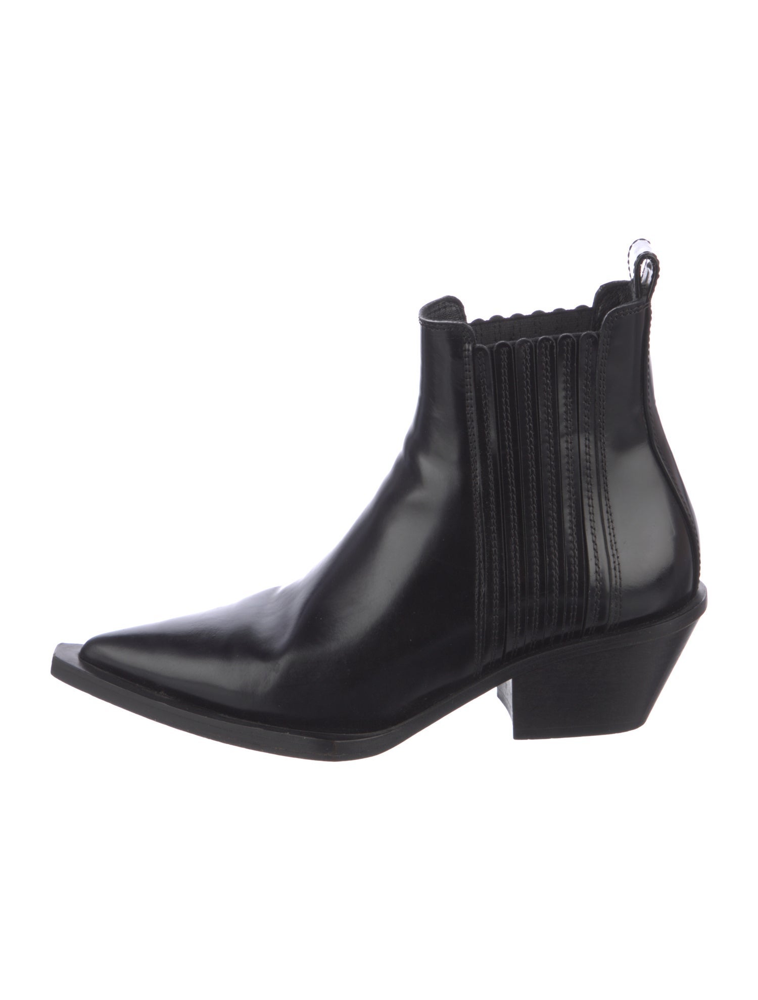 Helmut Lang Leather Chelsea Boots