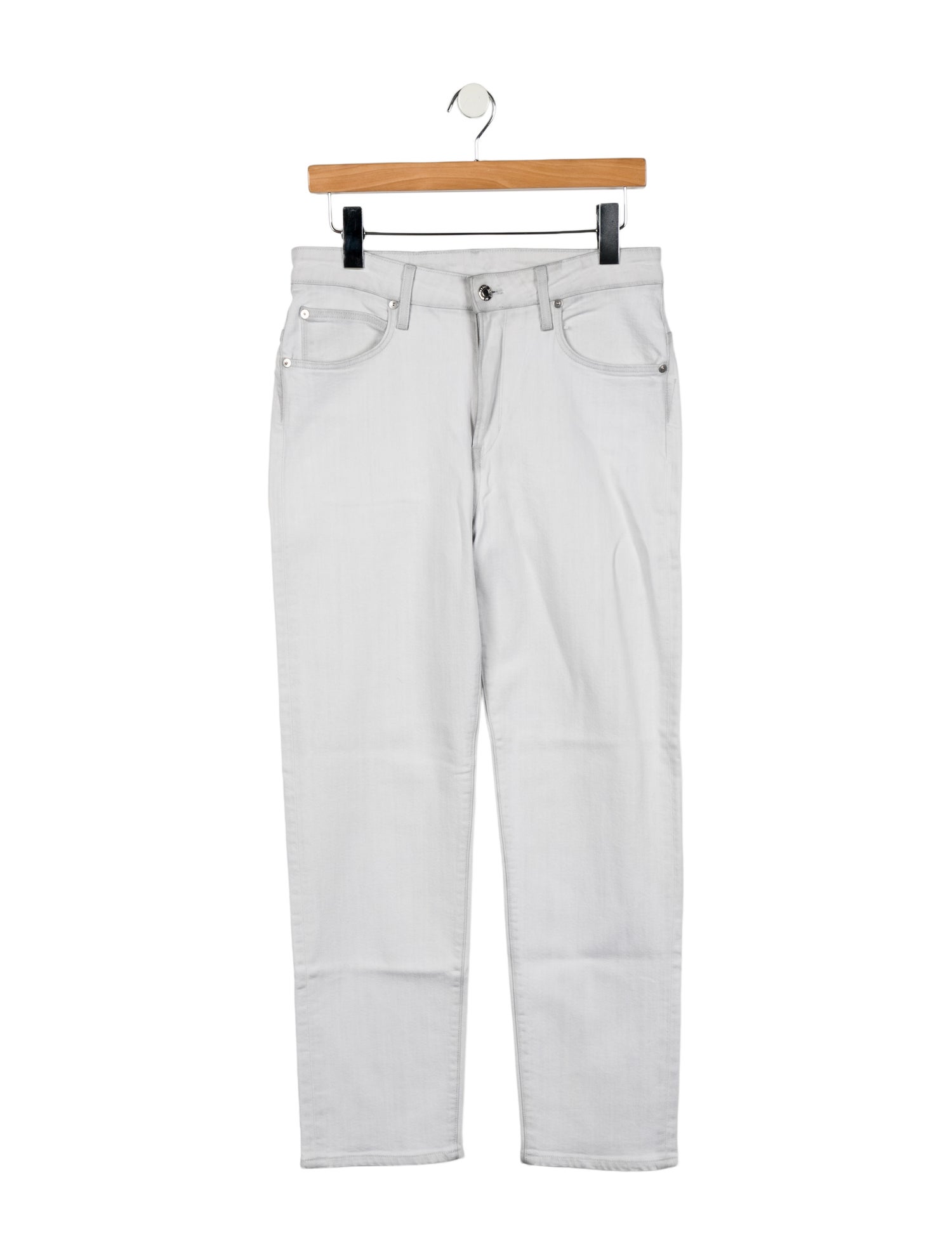 Helmut Lang High-Rise Straight Leg Jeans