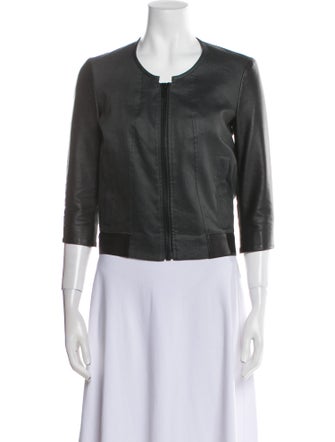 Helmut Lang Linen Biker Jacket