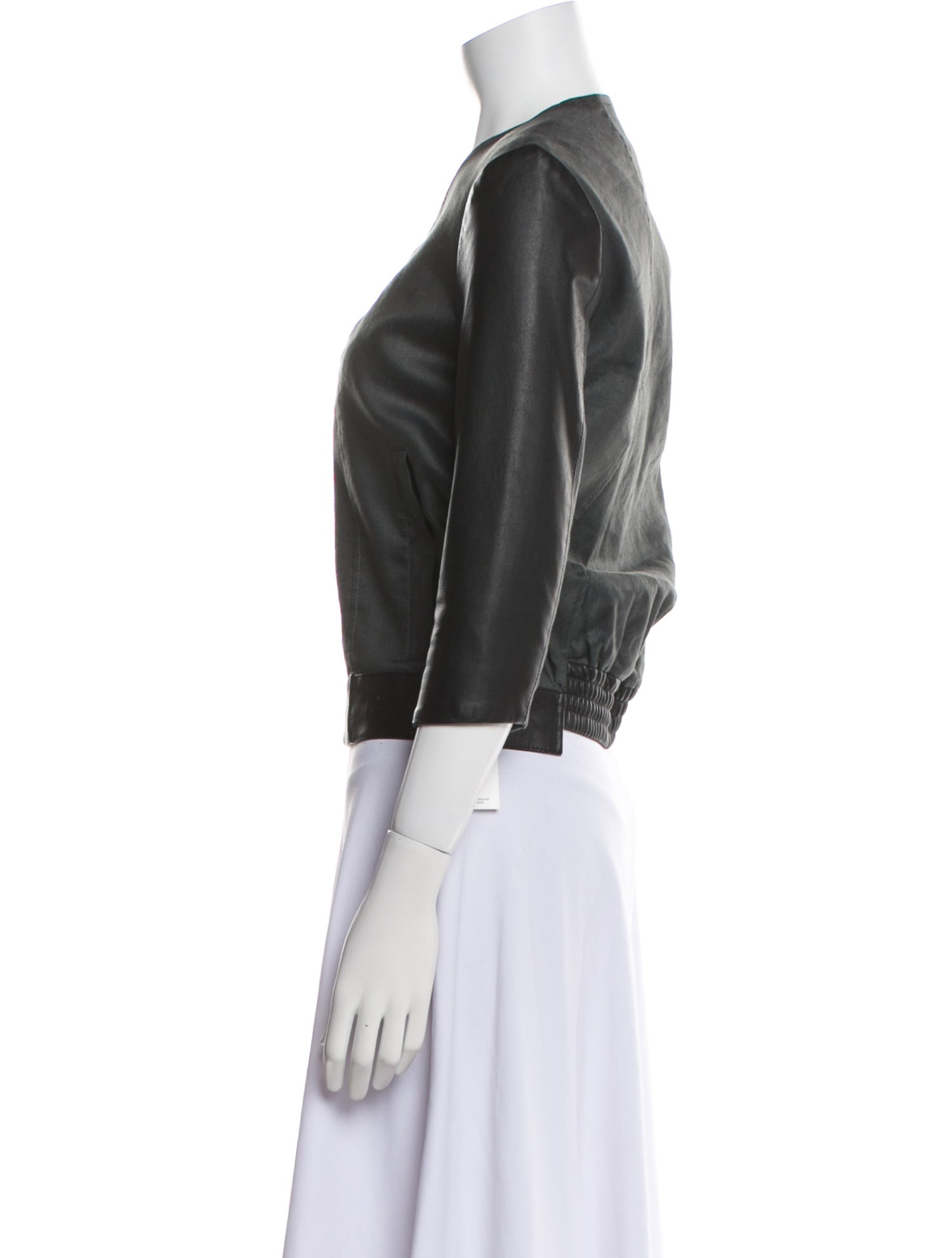 Helmut Lang Linen Biker Jacket