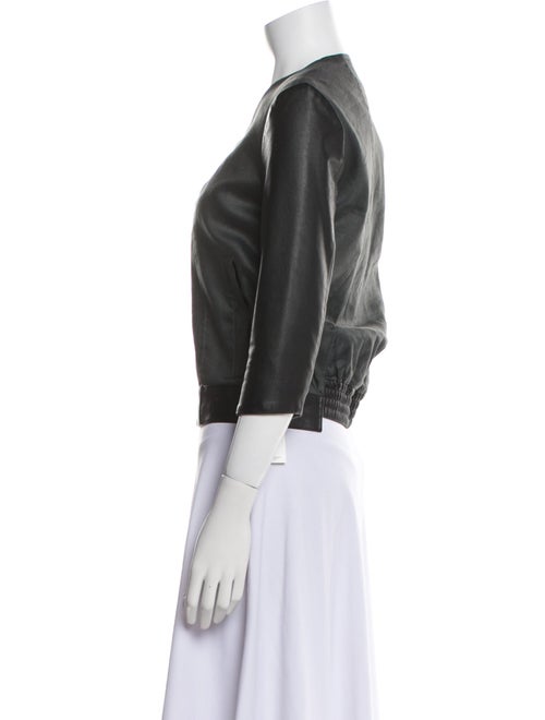 Helmut Lang Linen Biker Jacket