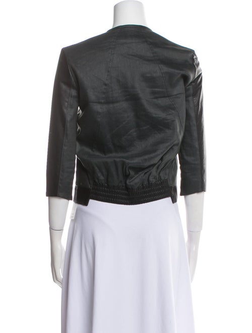 Helmut Lang Linen Biker Jacket