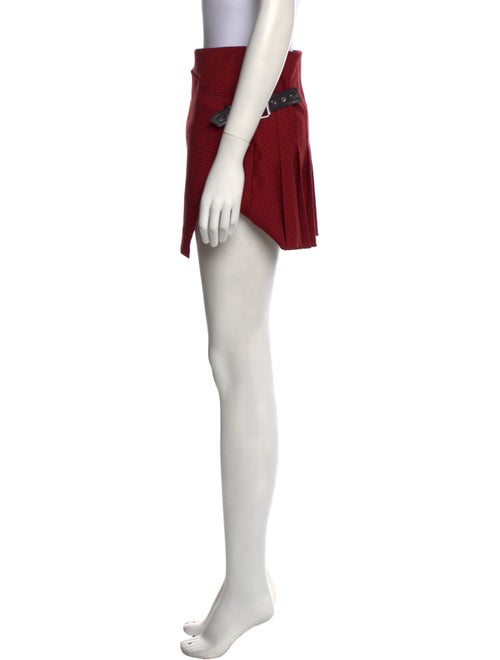 Helmut Lang Virgin Wool Mini Shorts