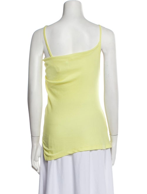 Helmut Lang Square Neckline Sleeveless Top