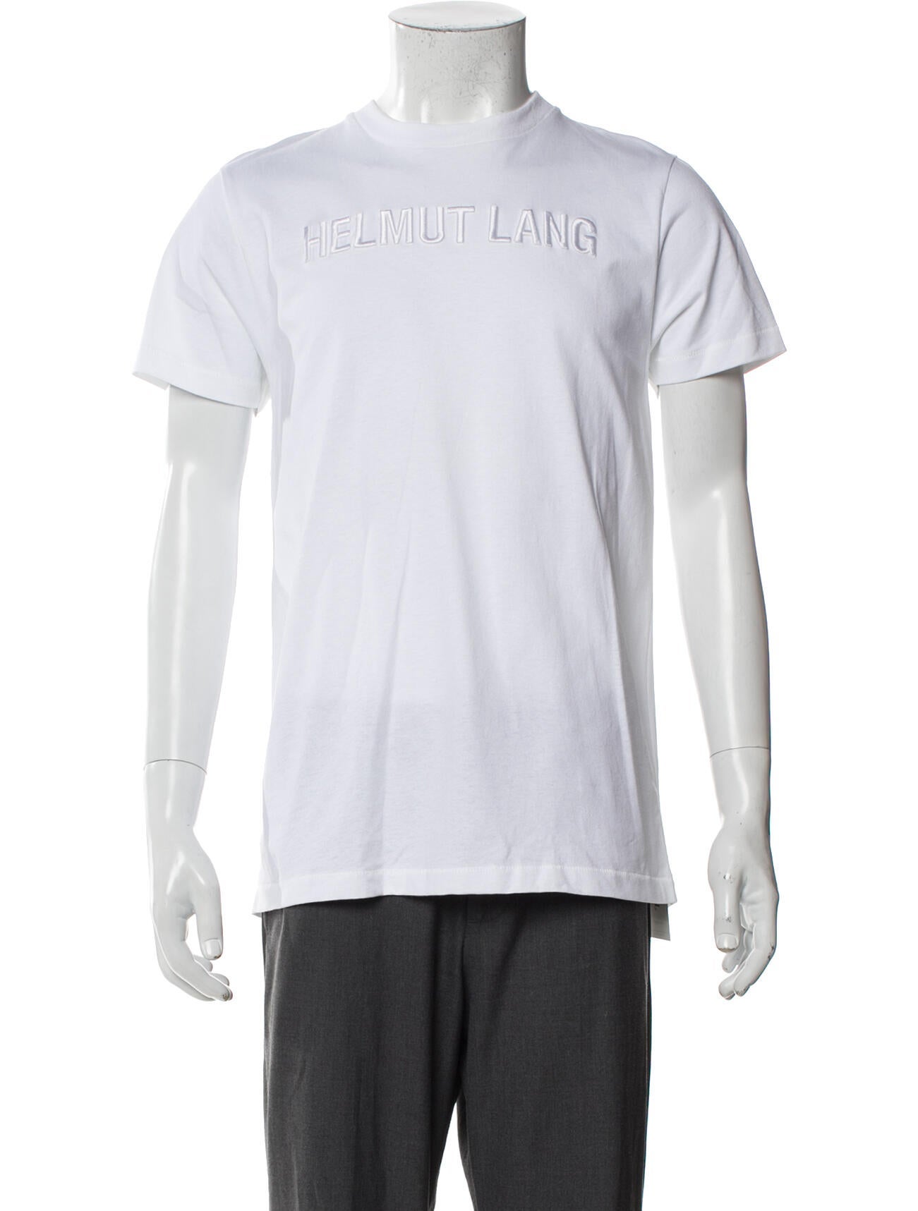 Helmut Lang Graphic Print Crew Neck T-Shirt