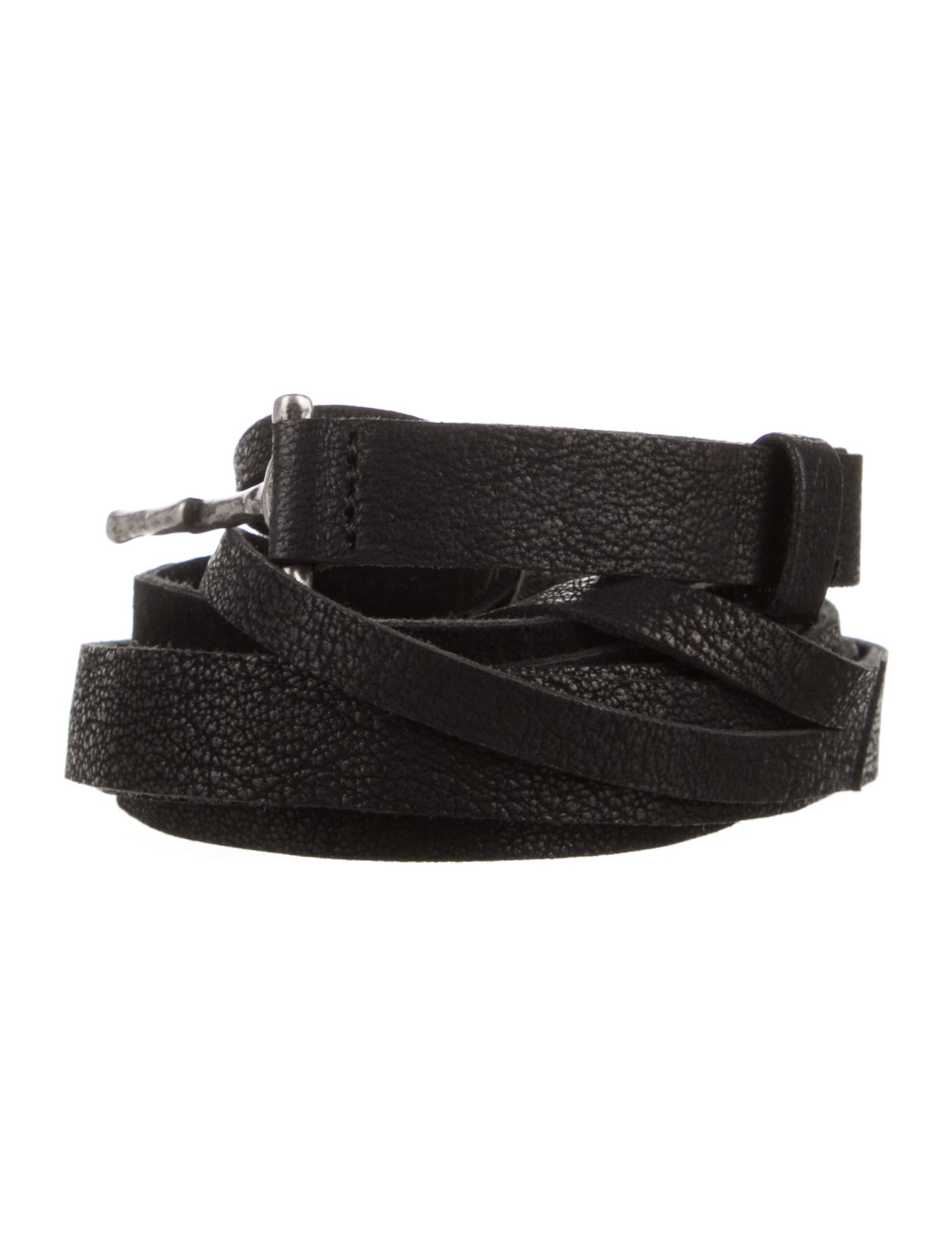 Helmut Lang Skinny Leather Belt