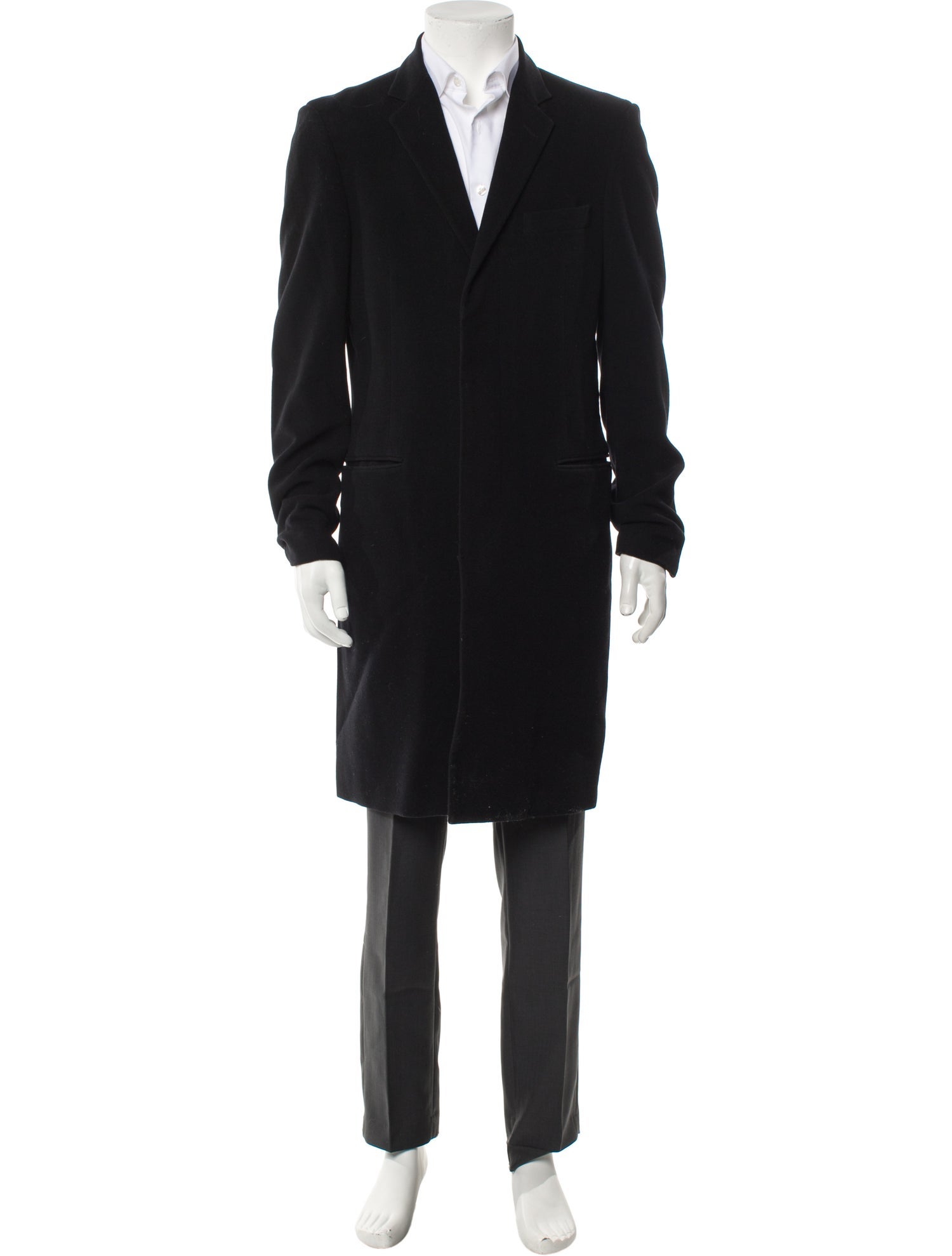 Helmut Lang Wool Overcoat