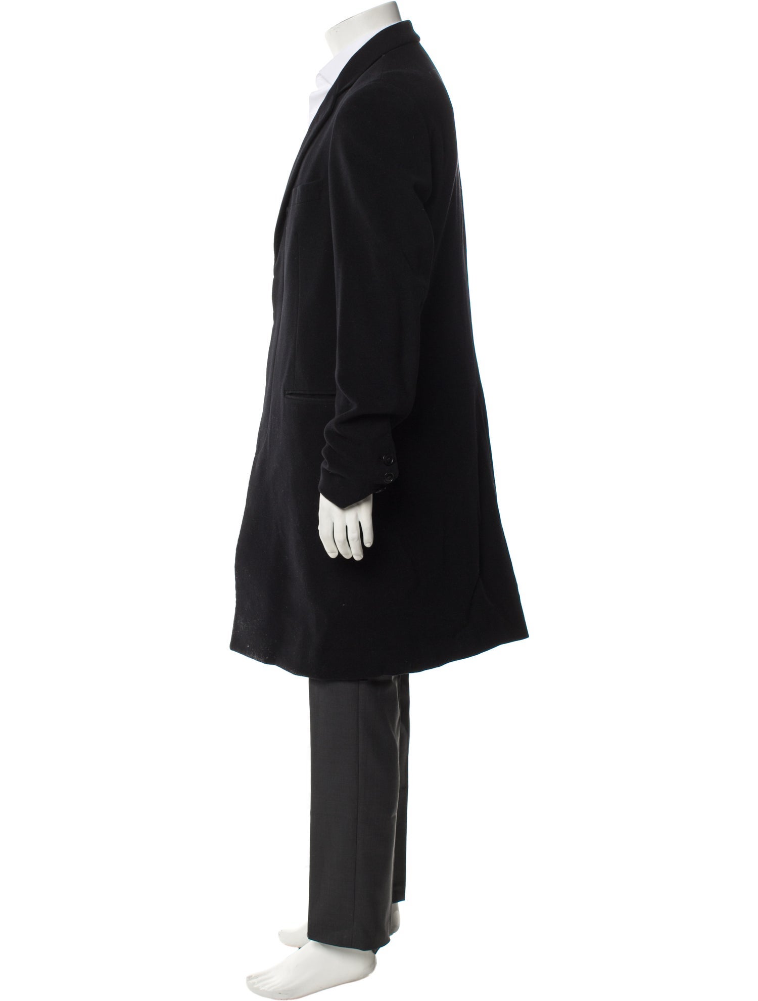 Helmut Lang Wool Overcoat