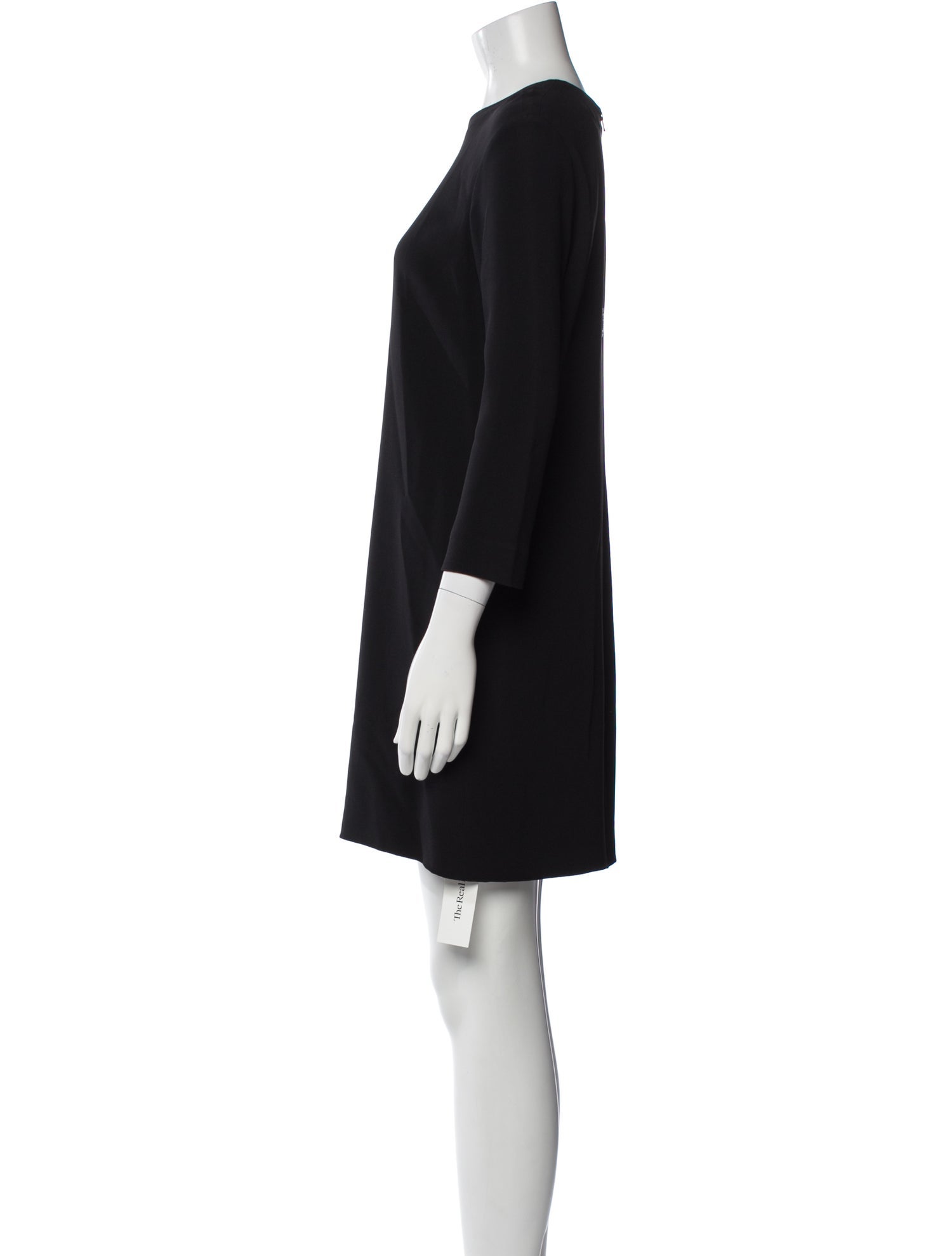 Helmut Lang Crew Neck Mini Dress