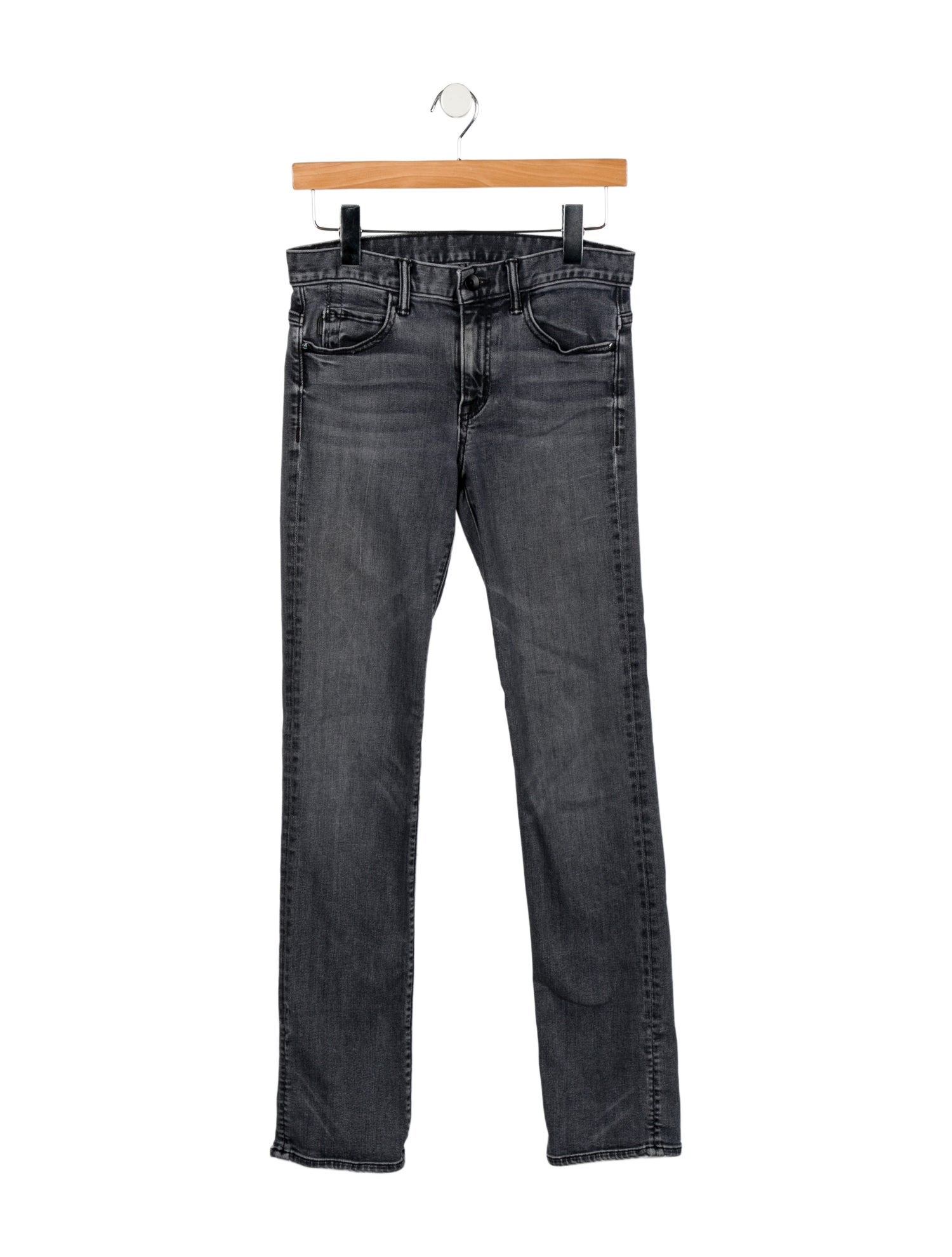 Helmut Lang Mid-Rise Straight Leg Jeans