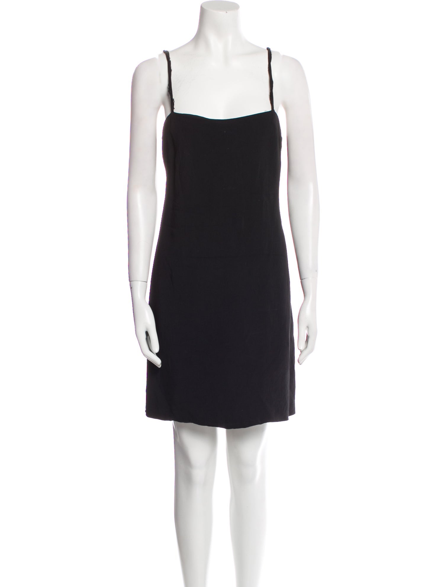 Helmut Lang Square Neckline Mini Dress