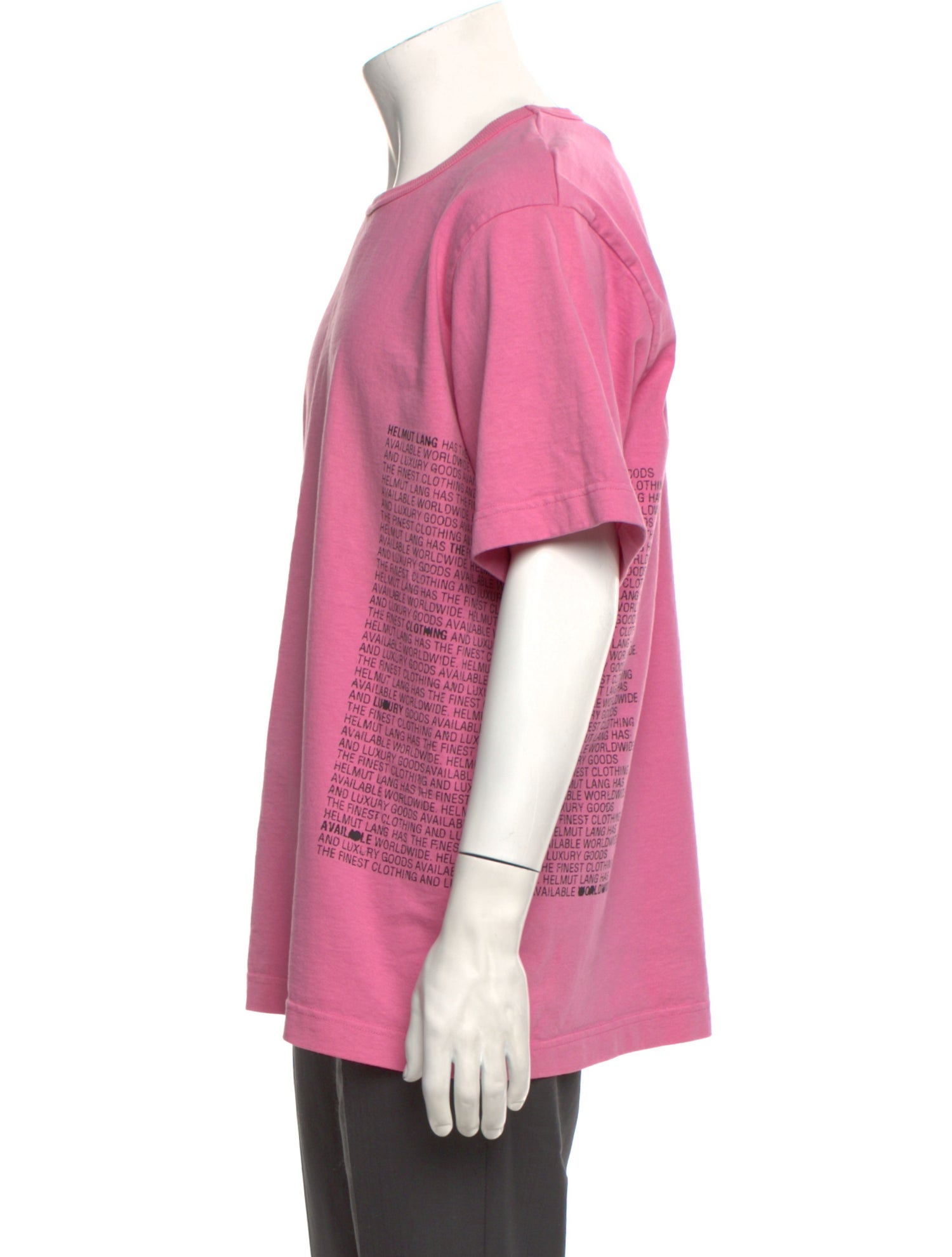 Helmut Lang Crew Neck Short Sleeve T-Shirt