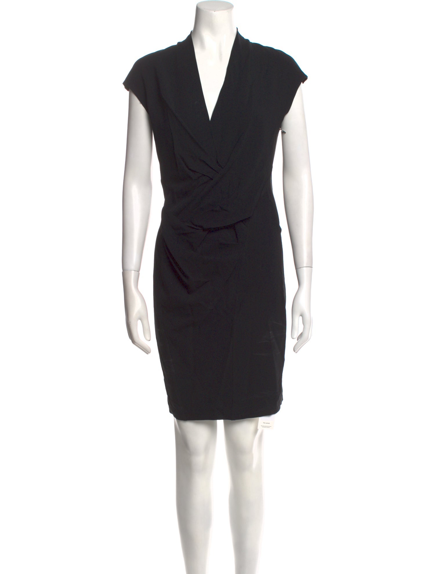 Helmut Lang V-Neck Mini Dress
