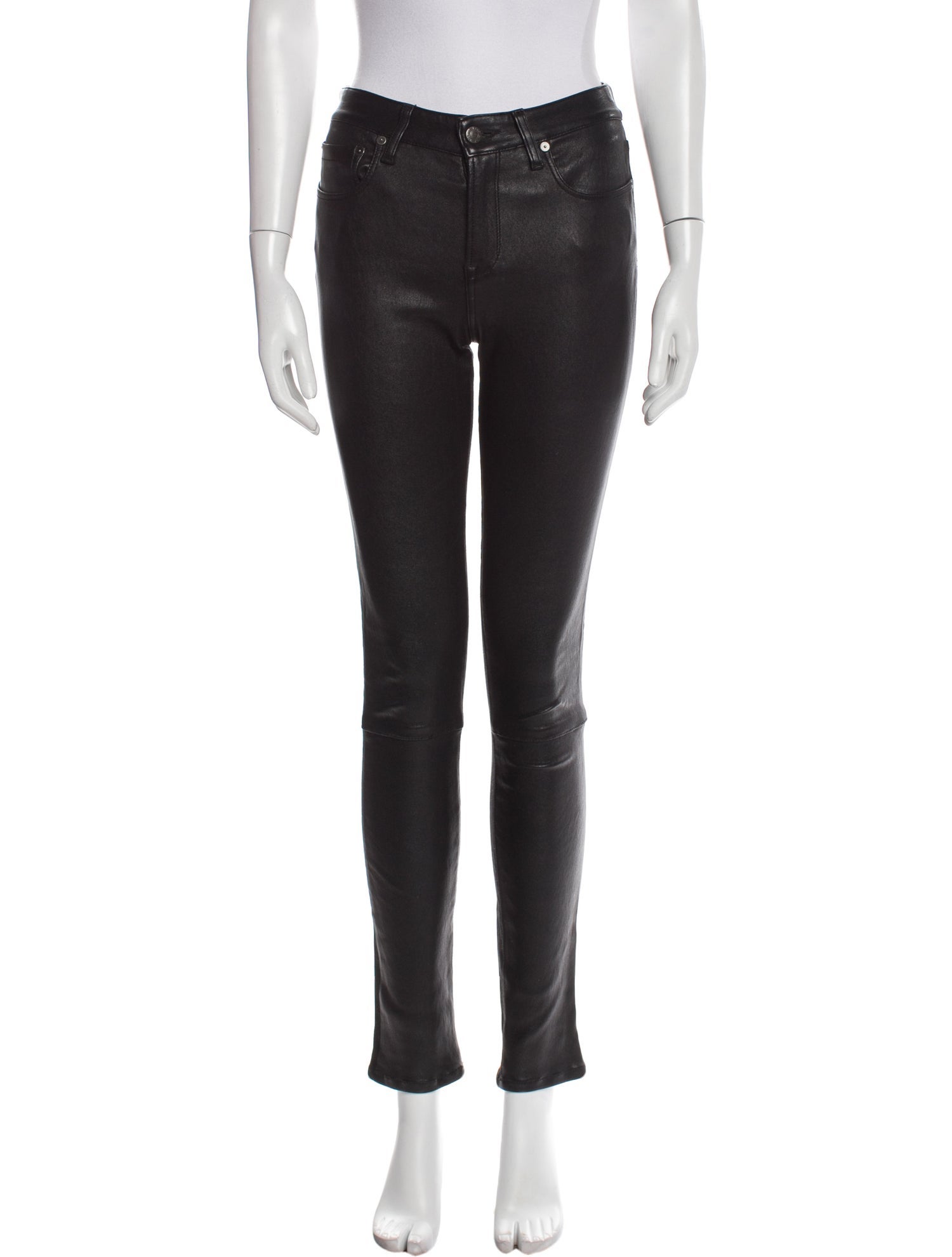 Helmut Lang Mid-Rise Skinny Leg Jeans