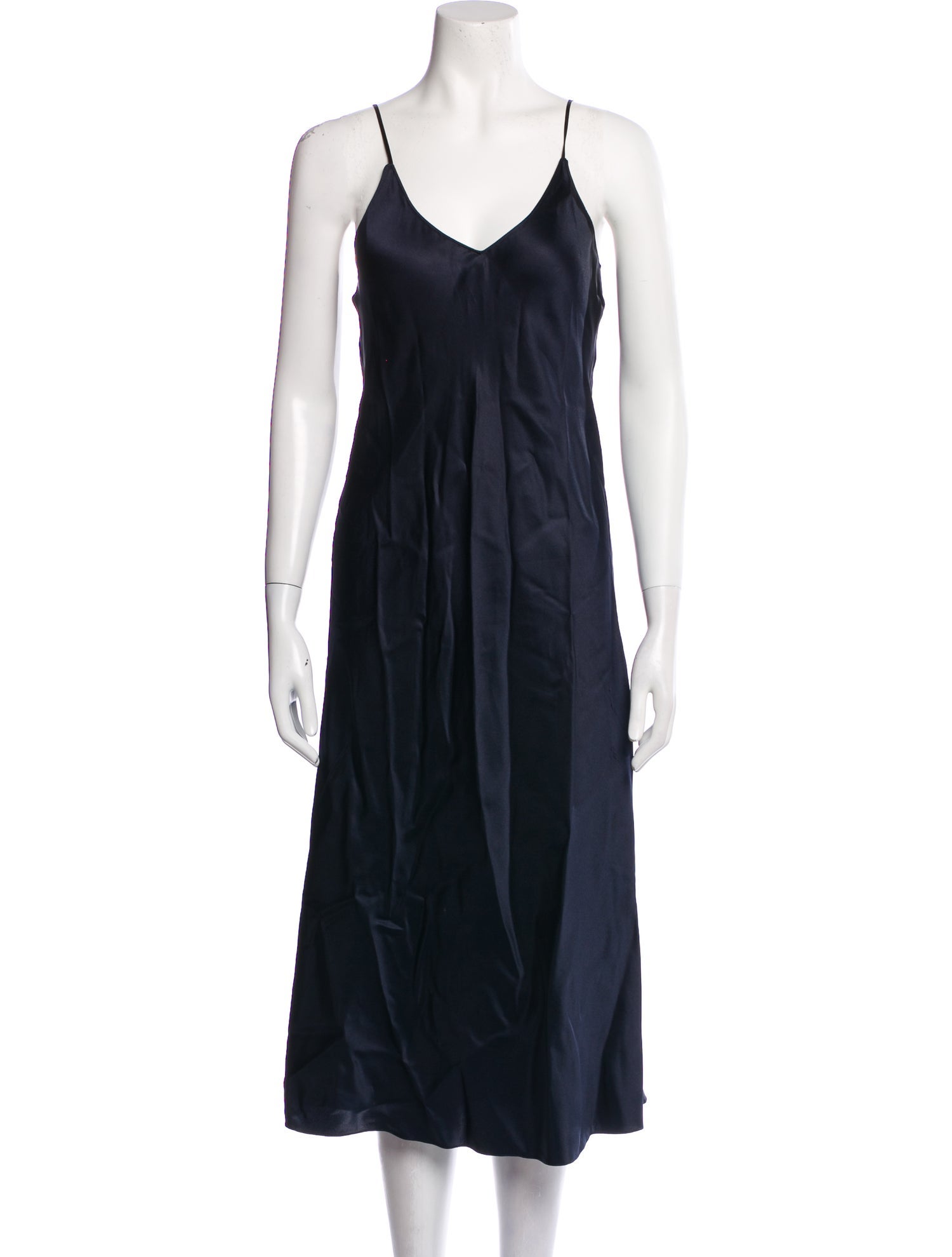 Helmut Lang Silk Midi Length Dress