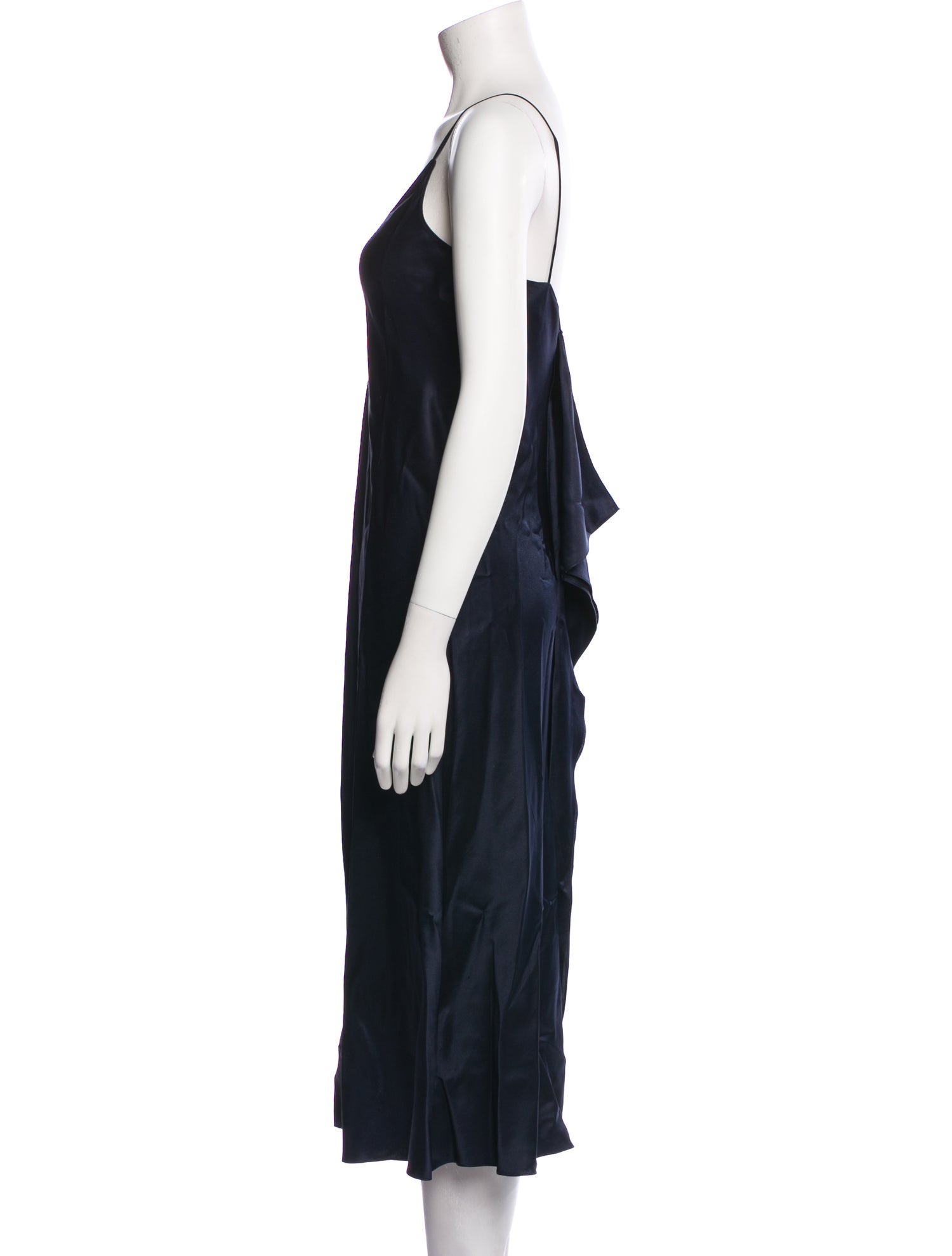 Helmut Lang Silk Midi Length Dress