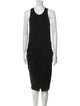 Helmut Lang Wool Midi Length Dress