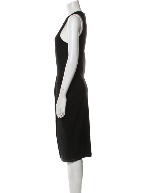 Helmut Lang Wool Midi Length Dress