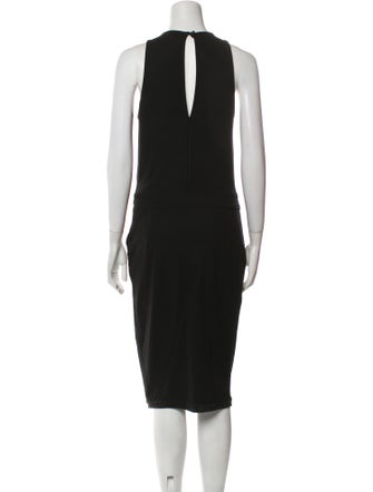 Helmut Lang Wool Midi Length Dress