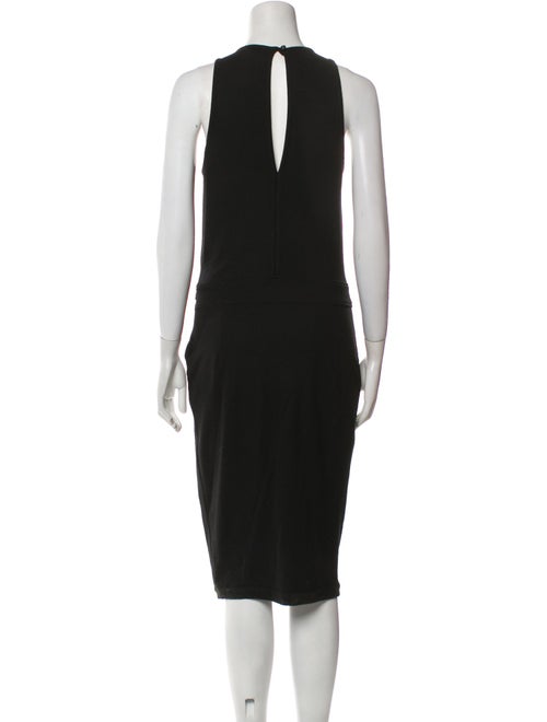 Helmut Lang Wool Midi Length Dress