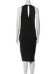 Helmut Lang Wool Midi Length Dress