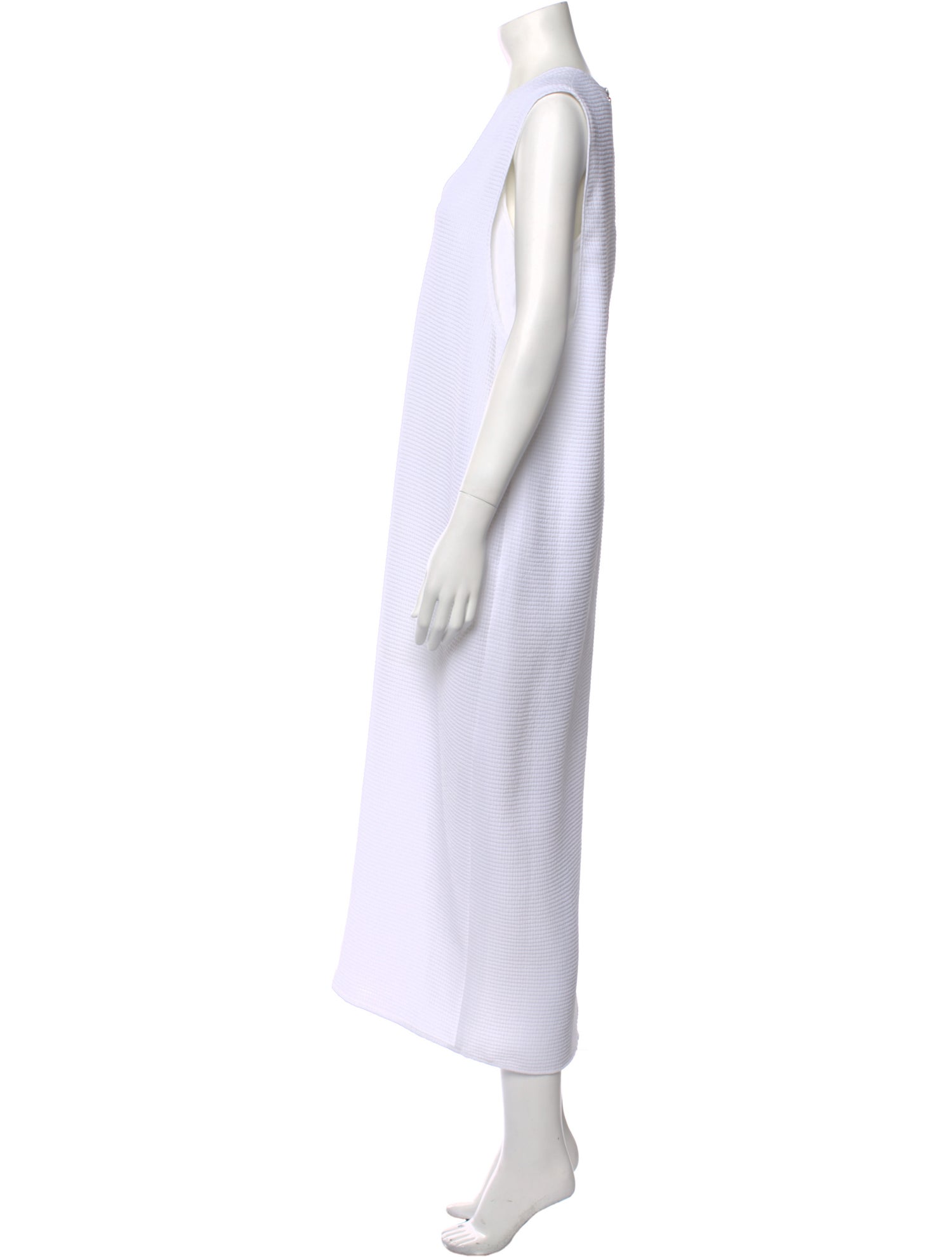 Helmut Lang V-Neck Long Dress