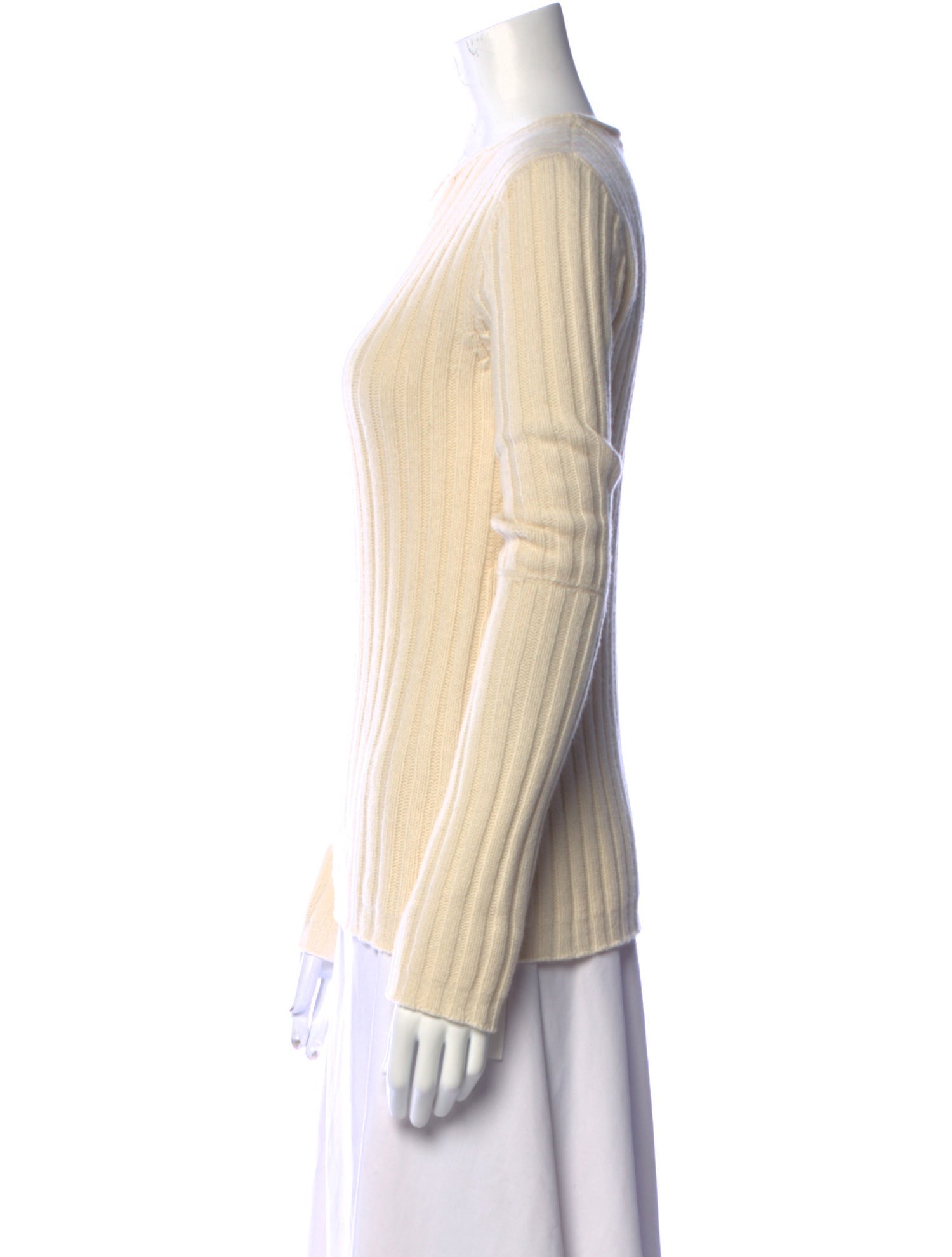 Helmut Lang Re-Edition Wool Scoop Neck Sweater