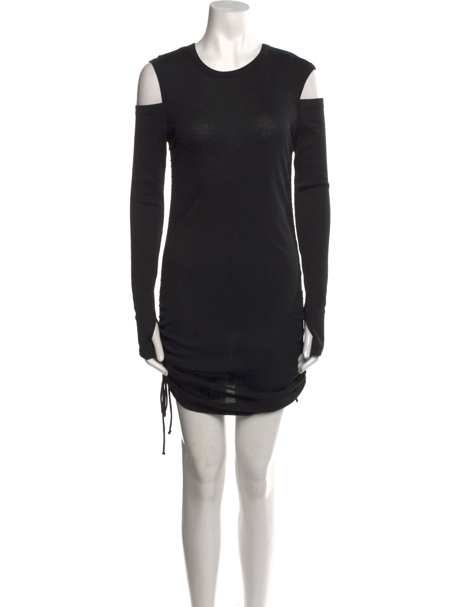 Helmut Lang Crew Neck Mini Dress