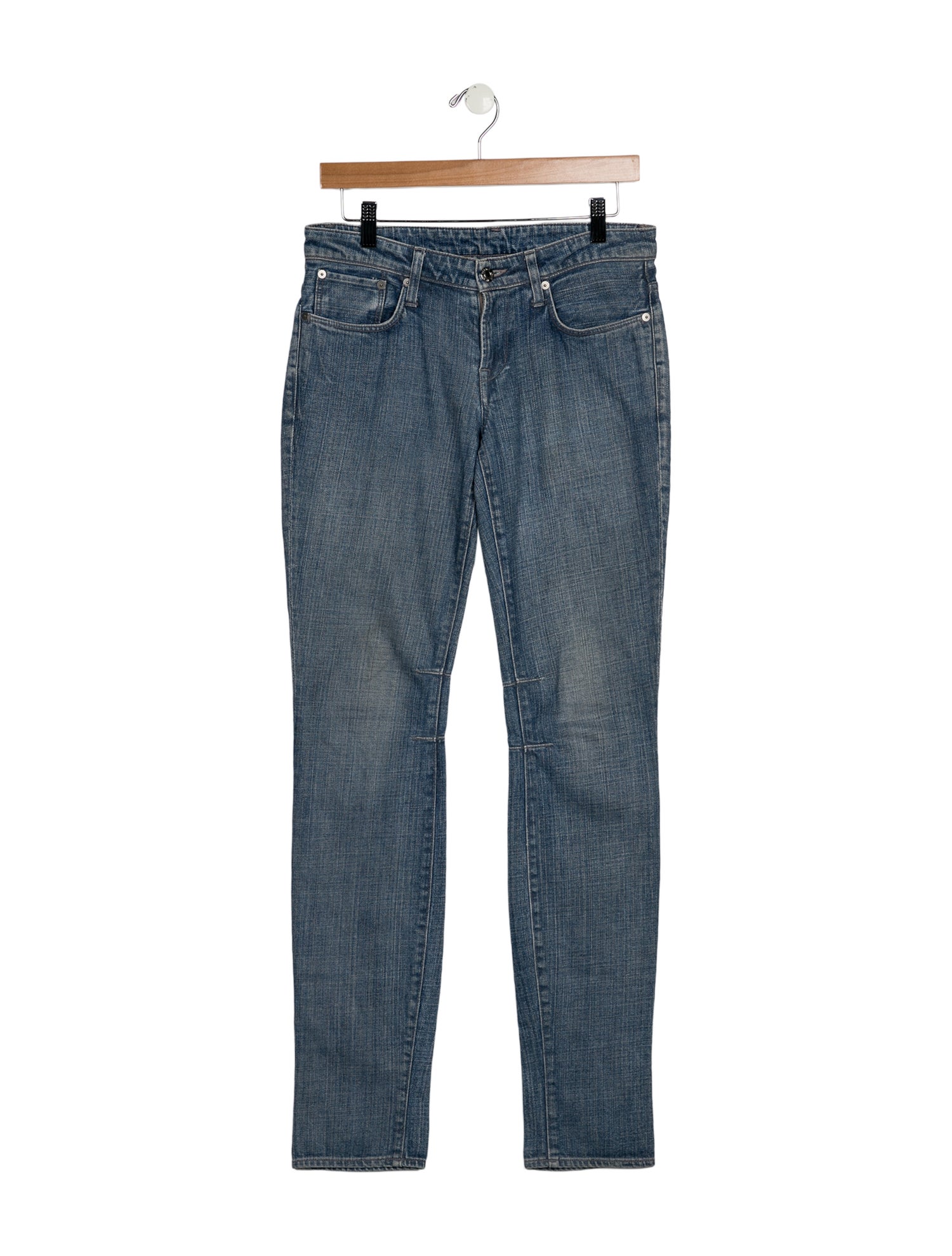 Helmut Lang Low-Rise Skinny Leg Jeans