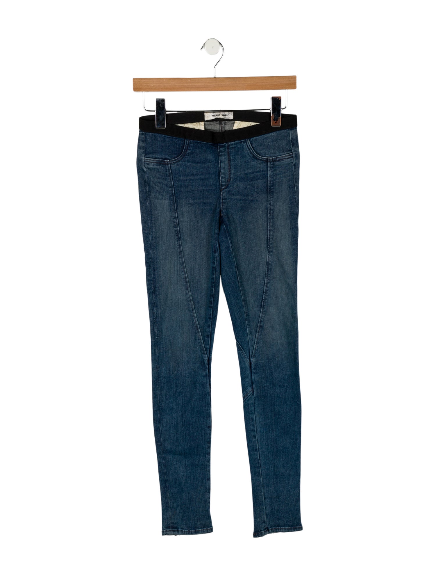 Helmut Lang Low-Rise Skinny Leg Jeans