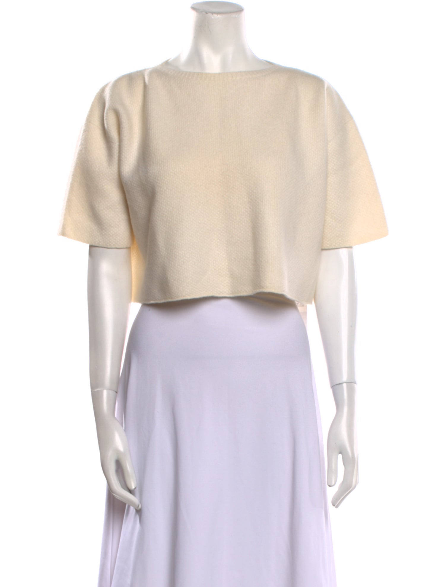 Helmut Lang Cashmere Bateau Neckline Sweater
