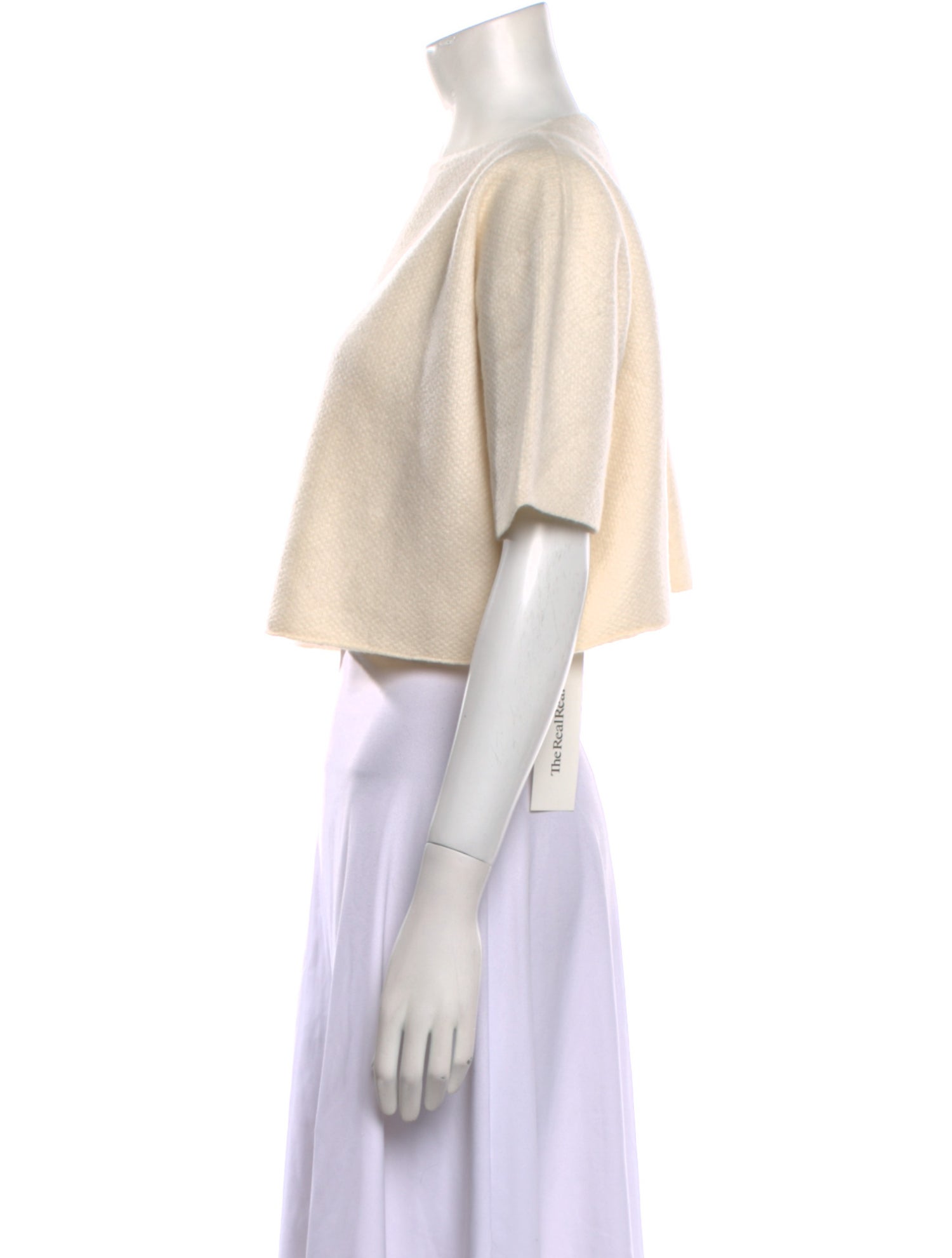 Helmut Lang Cashmere Bateau Neckline Sweater