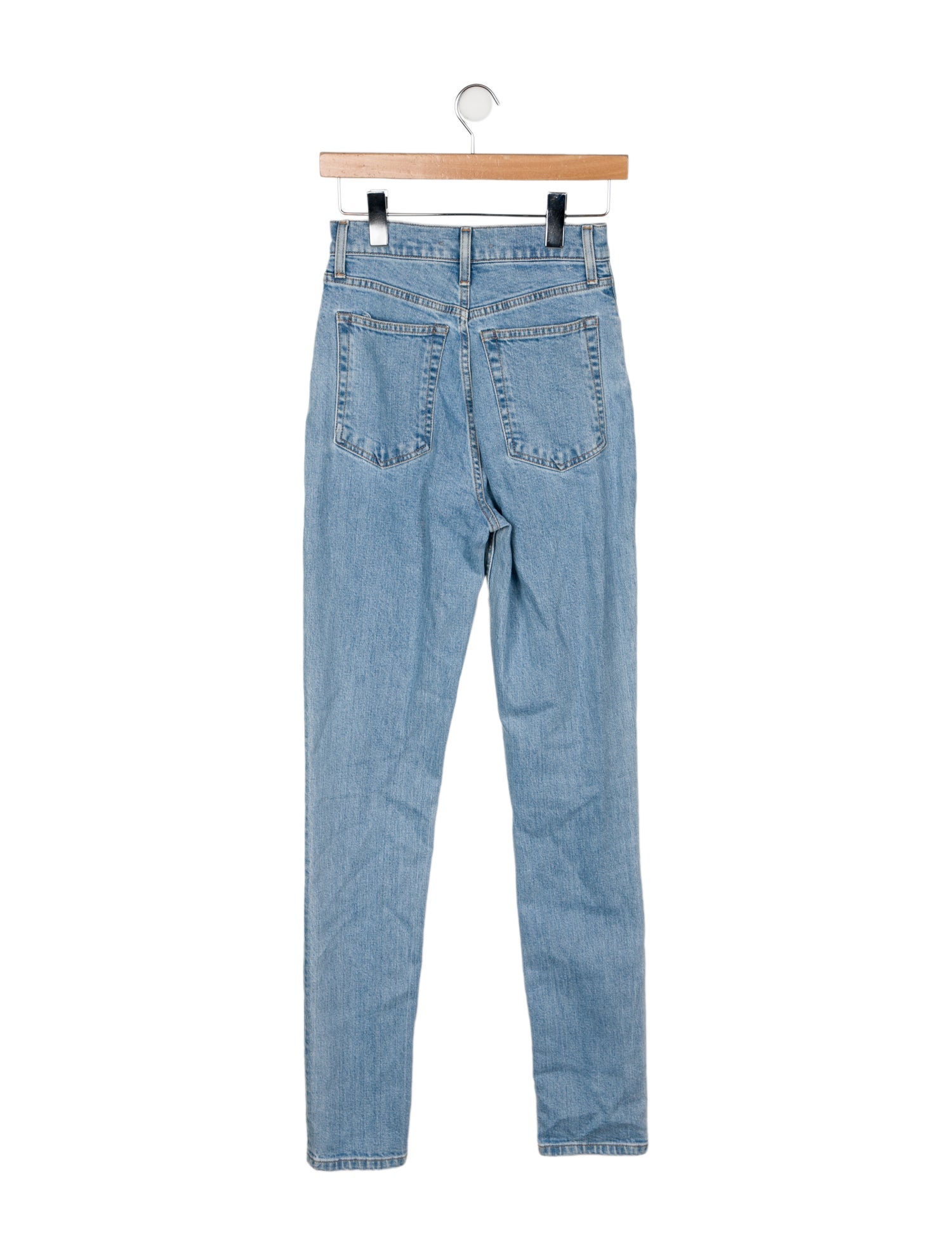Helmut Lang High-Rise Straight Leg Jeans