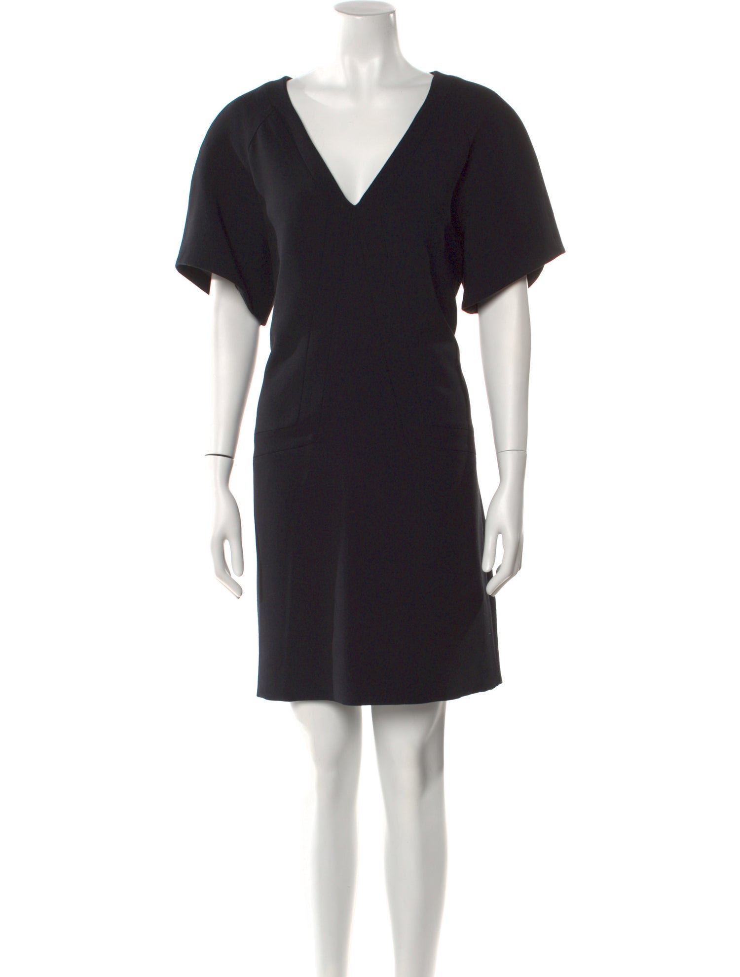 Helmut Lang V-Neck Mini Dress