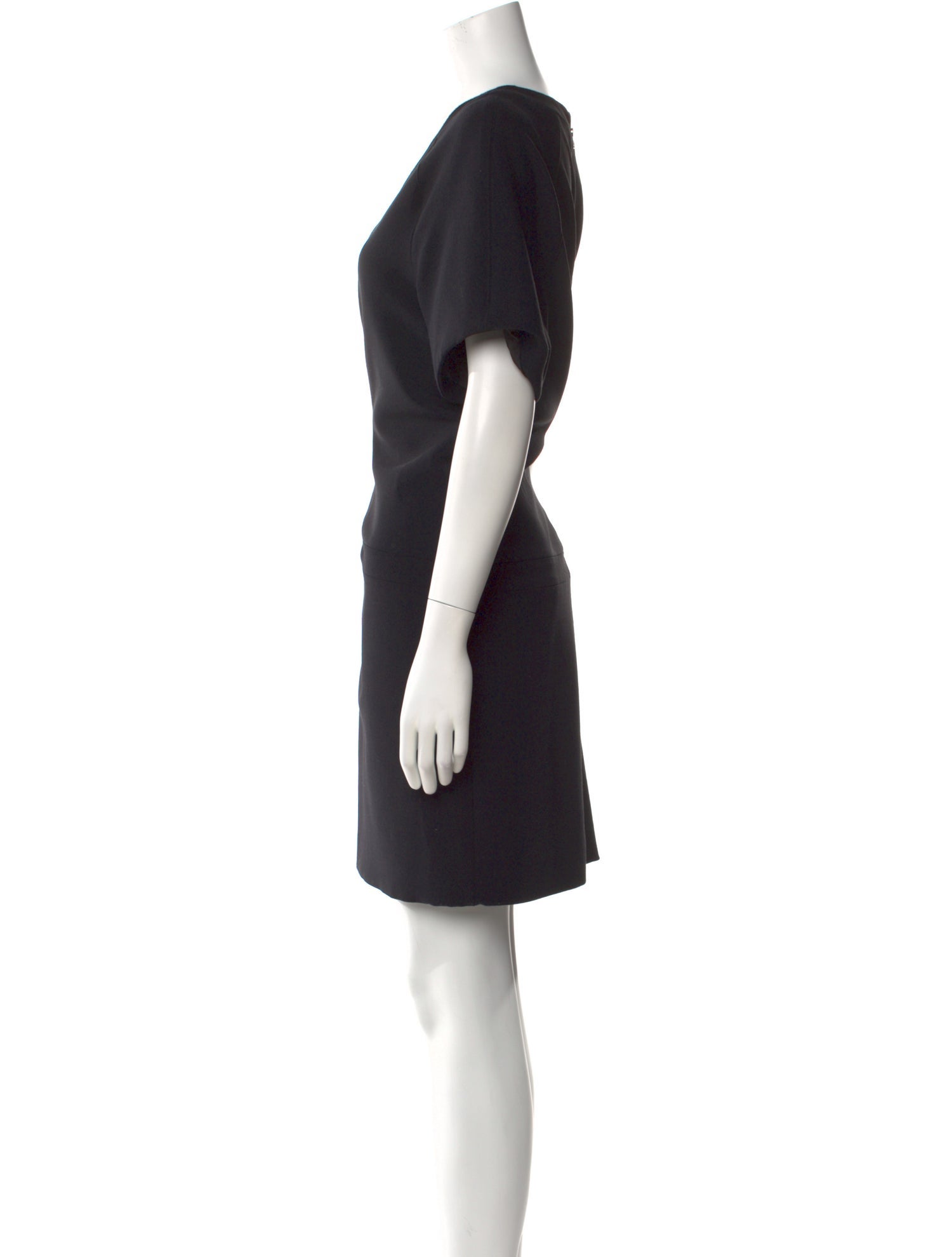 Helmut Lang V-Neck Mini Dress